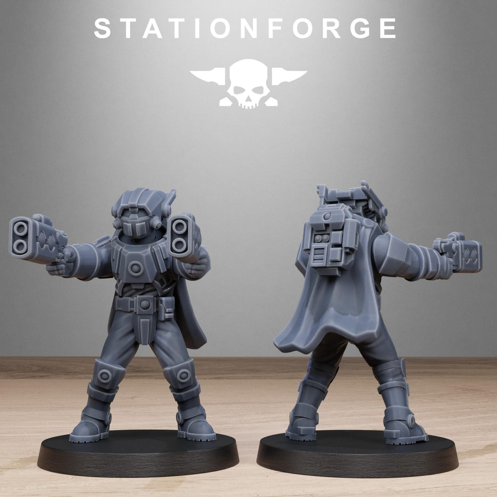 Tarion Pistoleers Infantry Squad pack from StationForge 32mm scale (10 Pack)