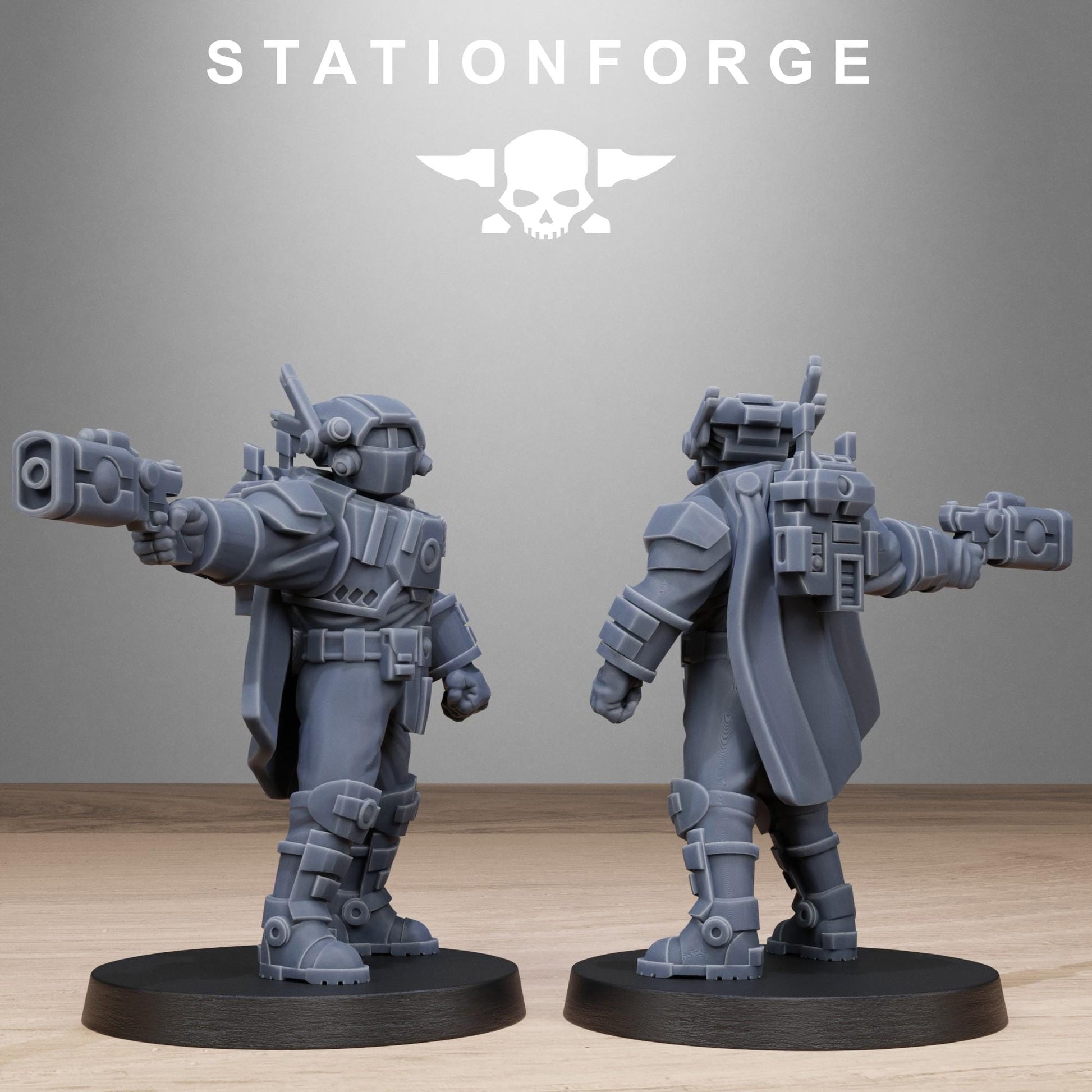 Tarion Pistoleers Infantry Squad pack from StationForge 32mm scale (10 Pack)