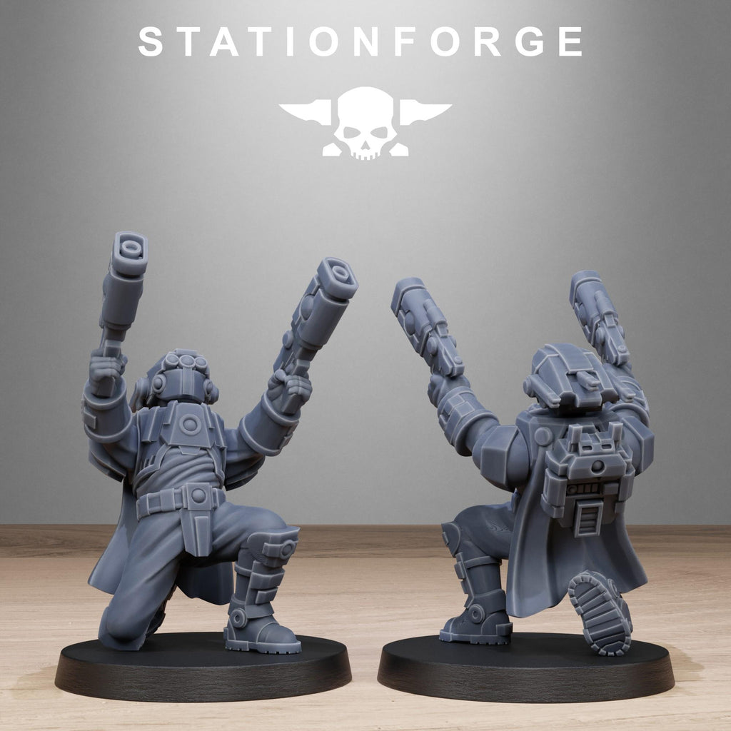 Tarion Pistoleers Infantry Squad pack from StationForge 32mm scale (10 Pack)