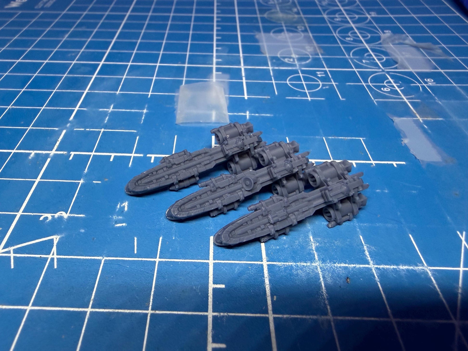 Goth Human Empire Sol Pattern Destroyer pack (3) for Onepagerules Warfleets