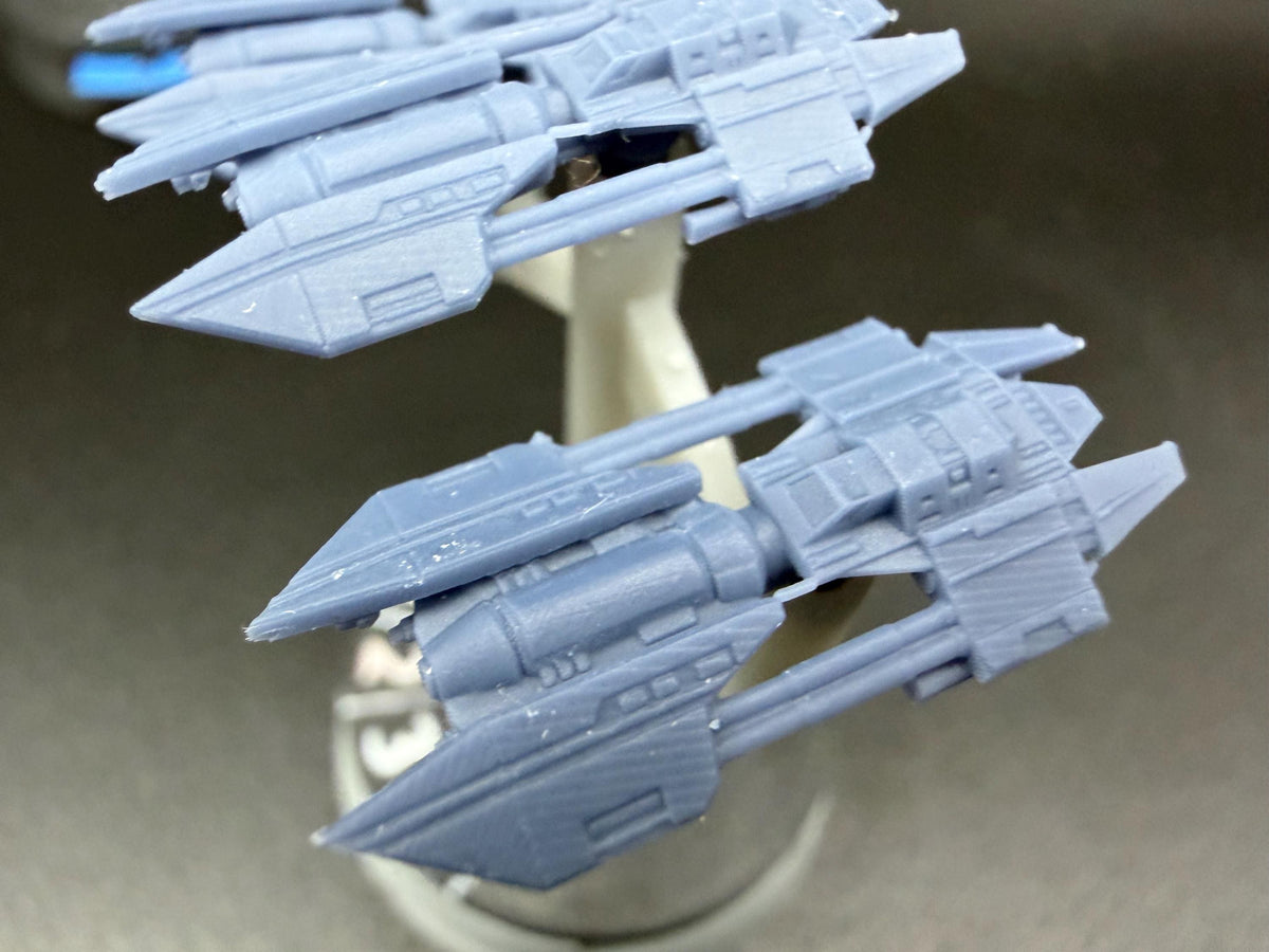 Scum Pirate Rihkxyrk heavy Fighter Starfighter Squadron(6 fighters) for Star wars armada