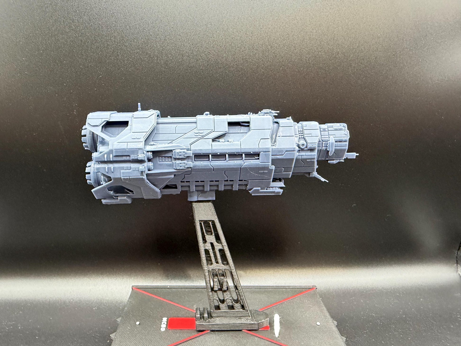 UNSC Autumn-class Heavy Cruiser Miniature (142mm) for Halo Armada Homebrew