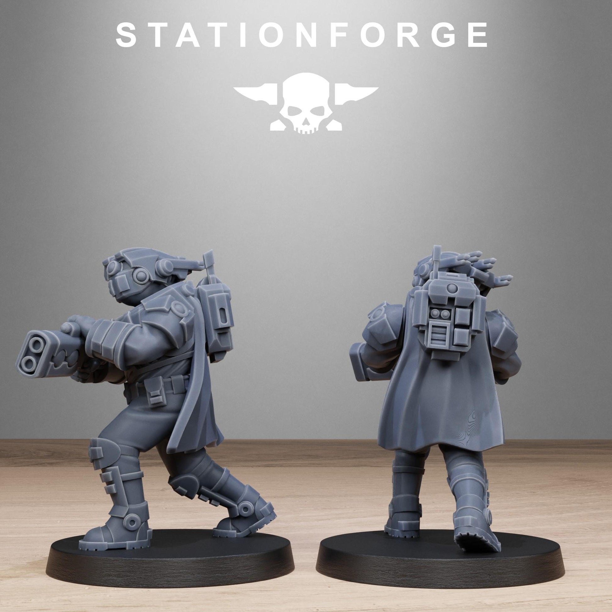 Tarion Pistoleers Infantry Squad pack from StationForge 32mm scale (10 Pack)