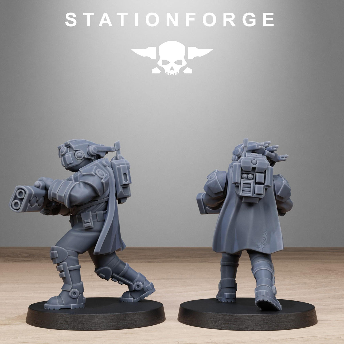 Tarion Pistoleers Infantry Squad pack from StationForge 32mm scale (10 Pack)