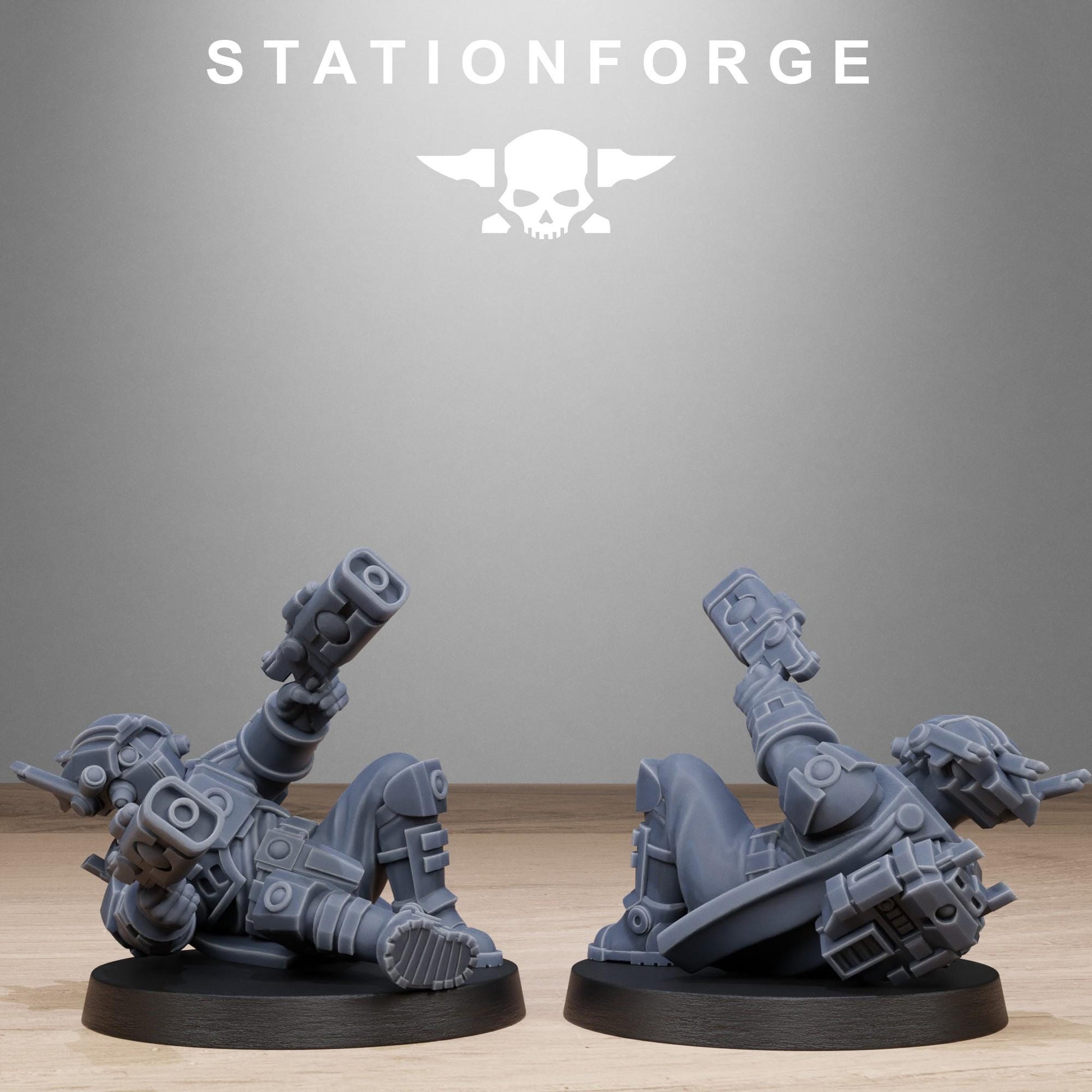 Tarion Pistoleers Infantry Squad pack from StationForge 32mm scale (10 Pack)