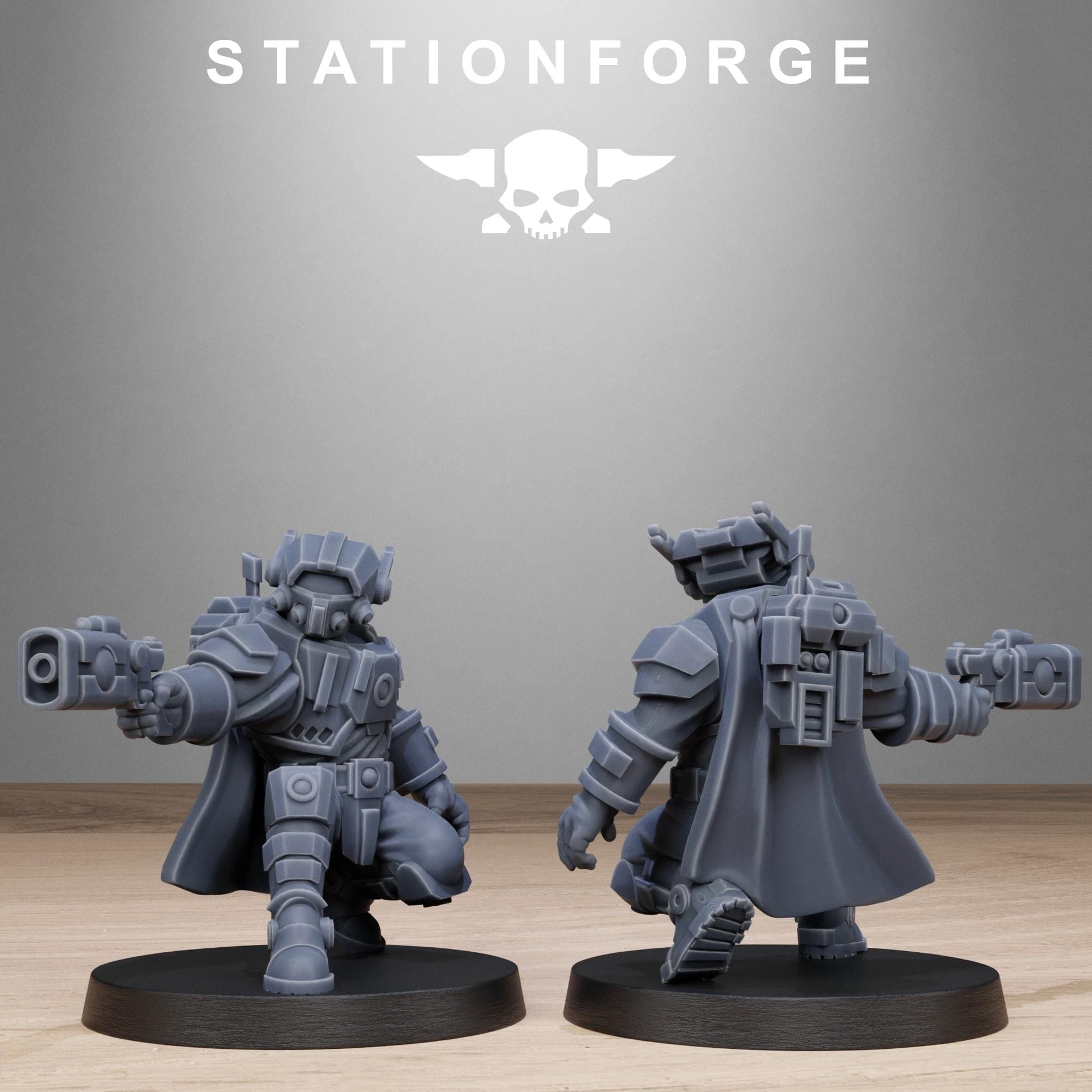 Tarion Pistoleers Infantry Squad pack from StationForge 32mm scale (10 Pack)