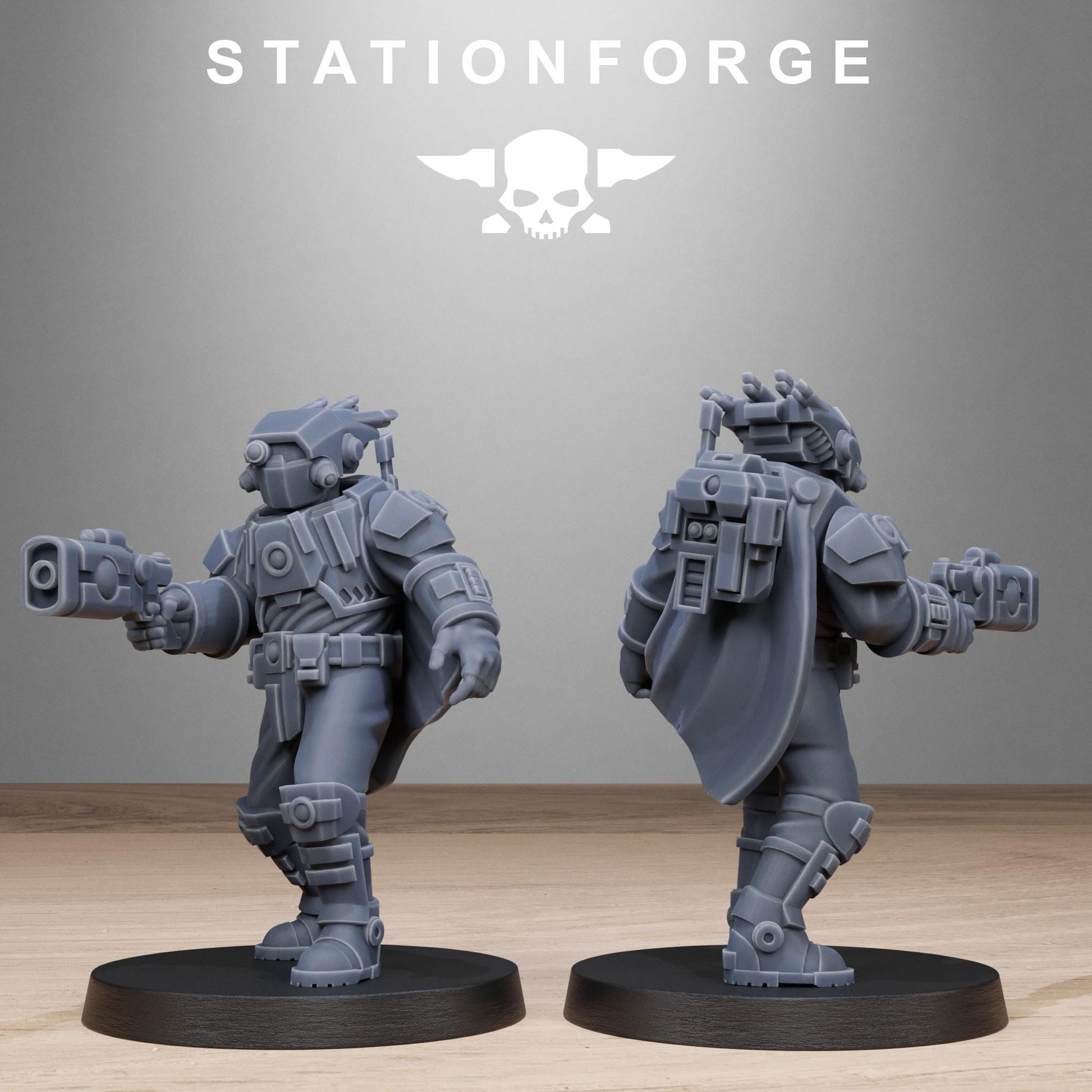 Tarion Pistoleers Infantry Squad pack from StationForge 32mm scale (10 Pack)