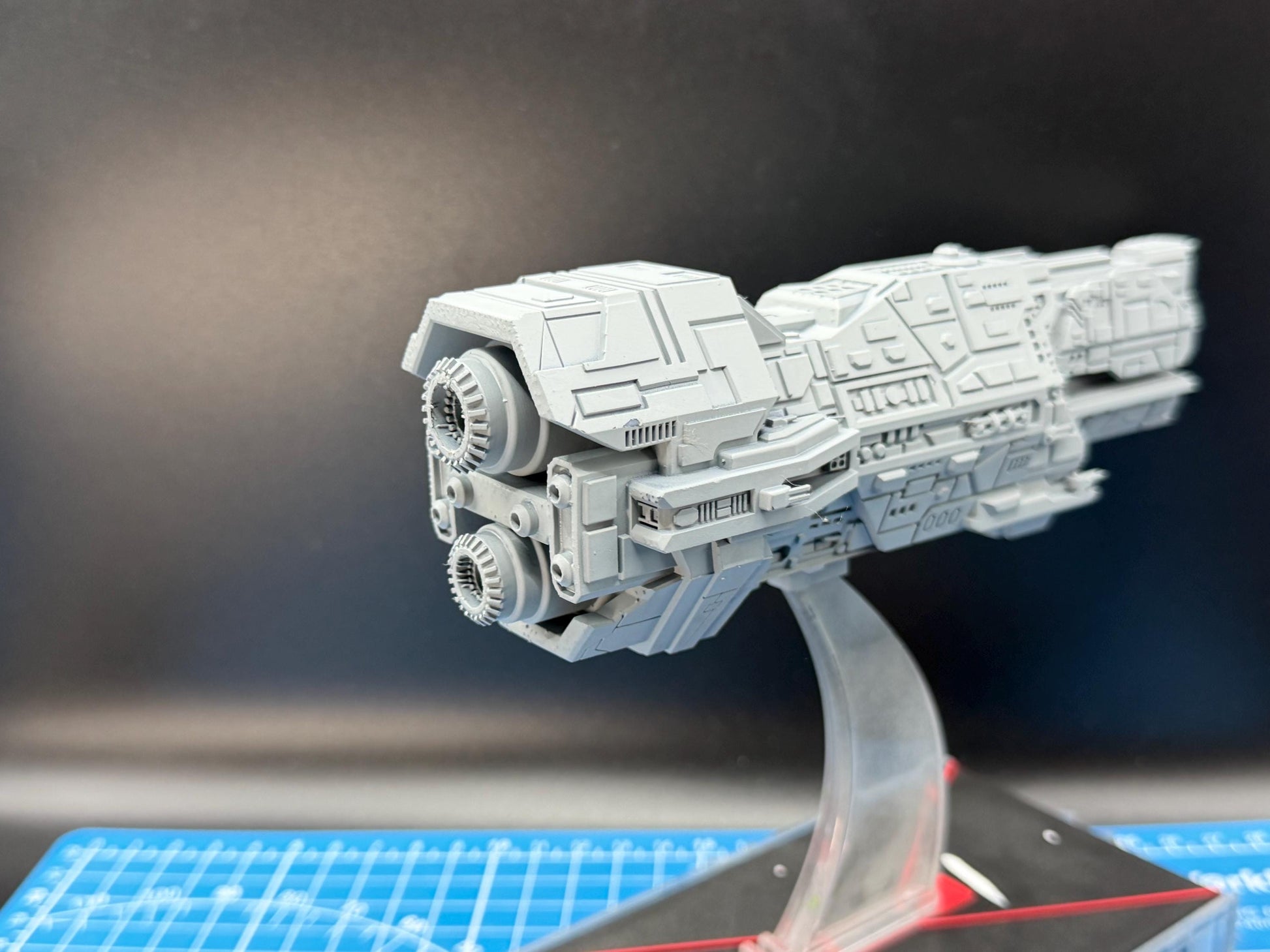 UNSC Valiant-class super-heavy Cruiser: Halo Armada Miniature (178mm)
