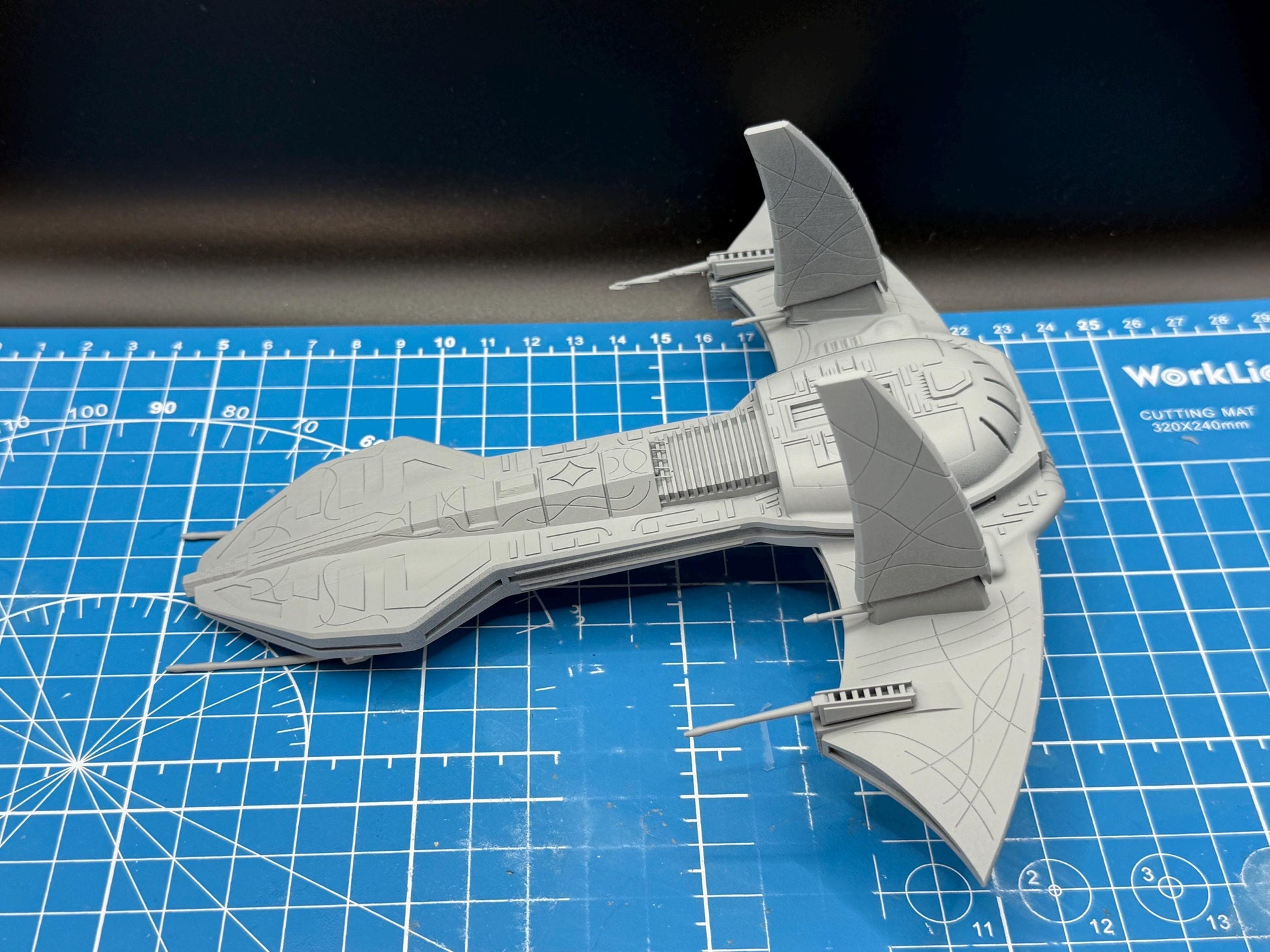 Asgard Grays Next Generation Battleship for Armada nexus scale games 200