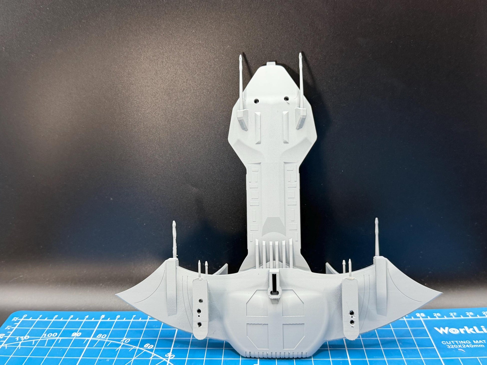 Asgard Grays Next Generation Battleship for Armada nexus scale games 200