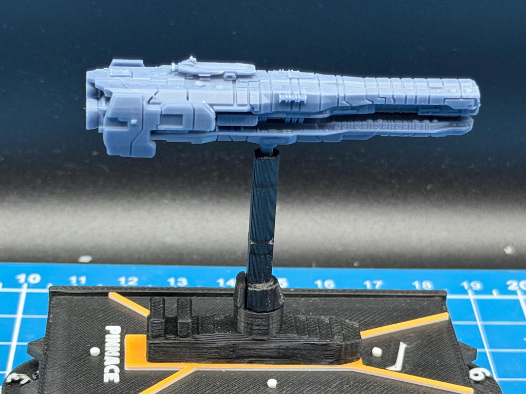 UNSC Strident-Class Heavy Frigate for Halo Armada Nexus scale games 61mm