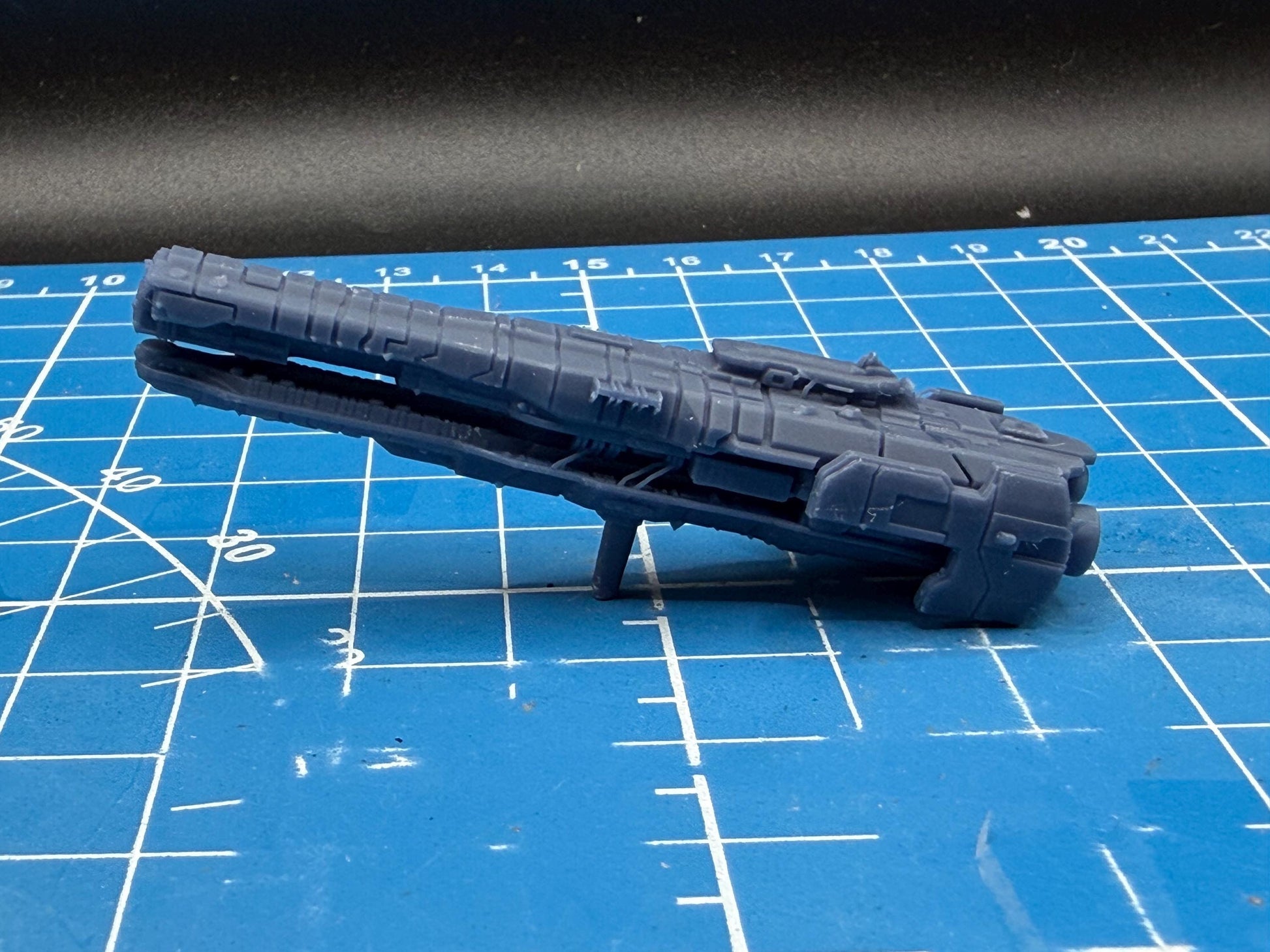 UNSC Strident-Class Heavy Frigate for Halo Armada Nexus scale games 61mm