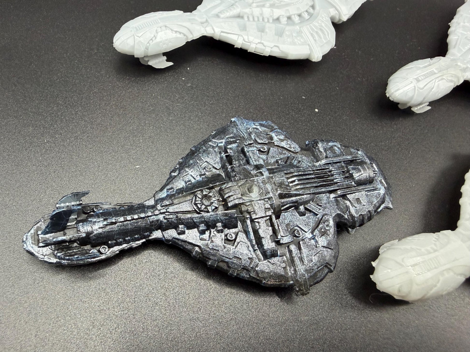 Halo Fleet Battles Proxy Covenant CCS Battlecruisers Upgrade set for epic scale space games