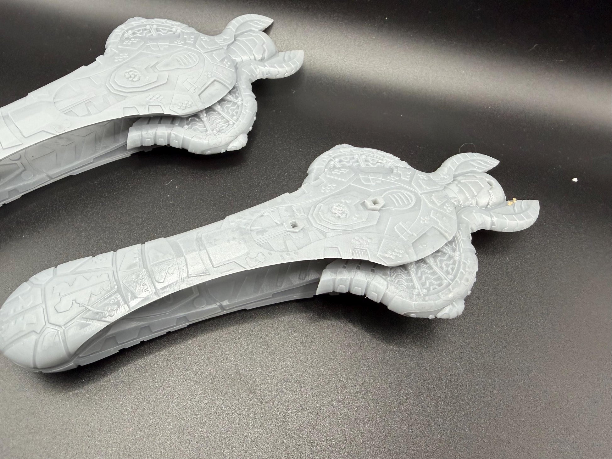 Halo Fleet Battles Proxy Covenant DDS class Light Carrier Upgrade set for epic scale space games