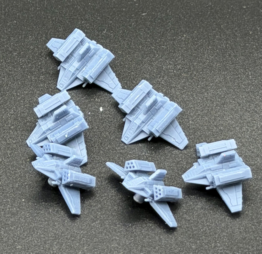 Imperial Missile Boat Squadron (6) for Star wars armada scale games