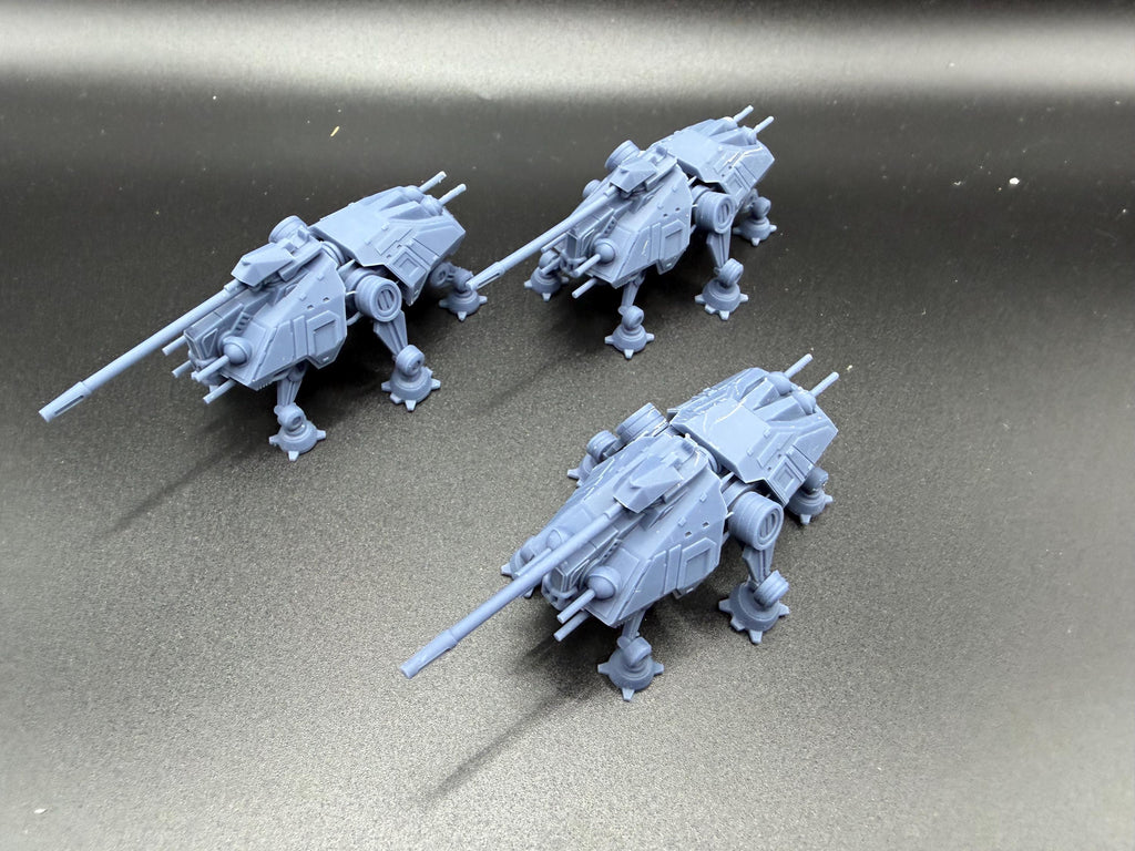 6mm scale Republic All Terrain Tactical Enforcer for epic scale games (3) pack