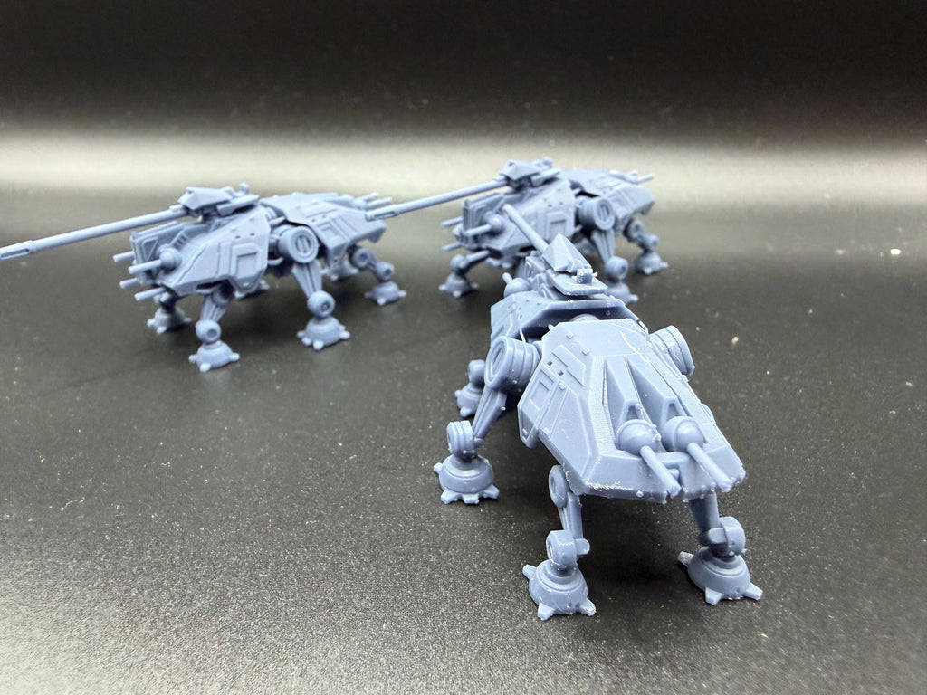6mm scale Republic All Terrain Tactical Enforcer for epic scale games (3) pack