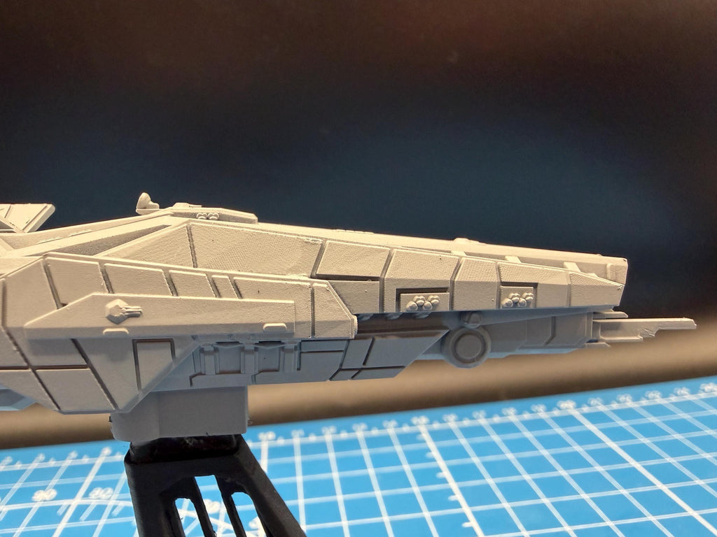 UNSC Guandao-class Strike Destroyer Miniature (101mm) for Halo Armada Homebrew
