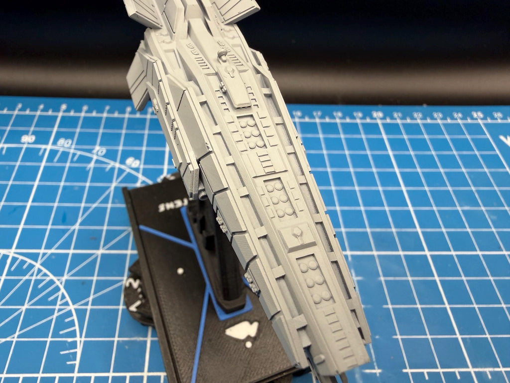 UNSC Guandao-class Strike Destroyer Miniature (101mm) for Halo Armada Homebrew