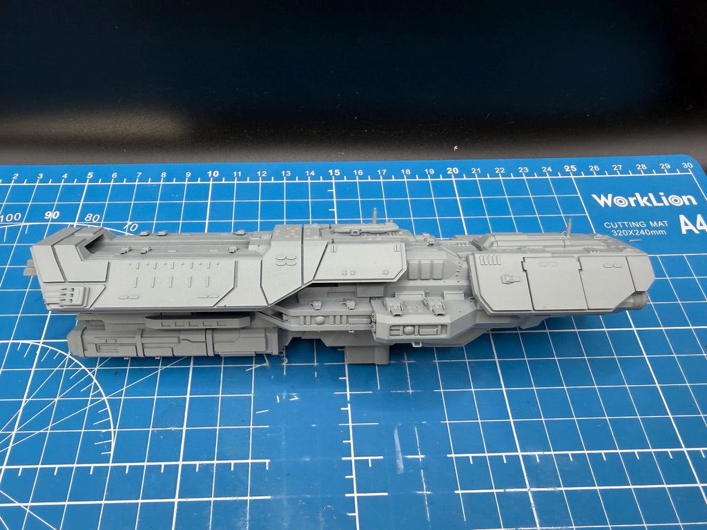 UNSC Vindication-class light battleship: Halo Armada Miniature (183mm)