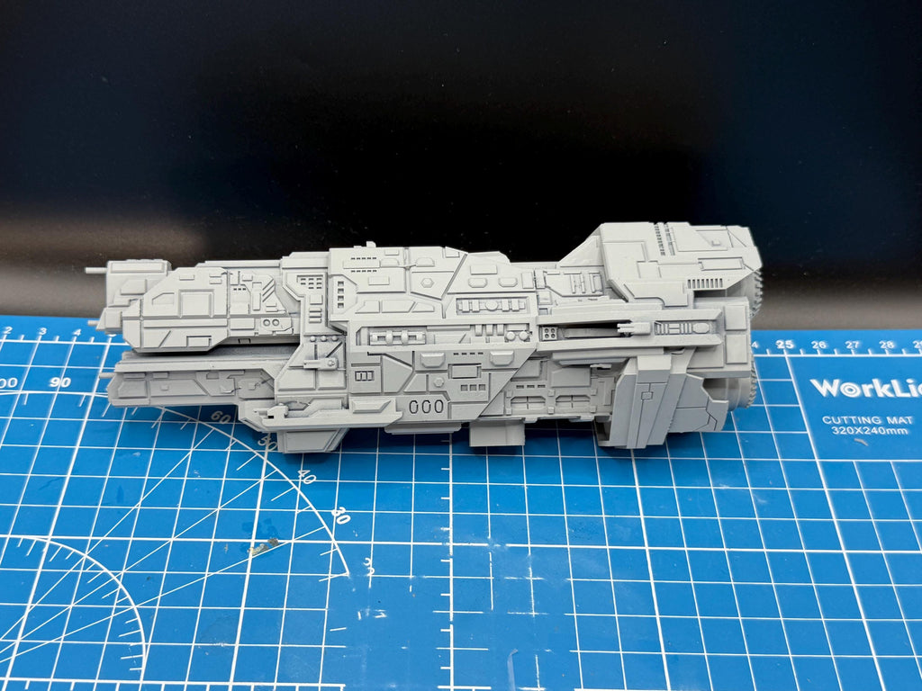 UNSC Valiant-class super-heavy Cruiser: Halo Armada Miniature (178mm)