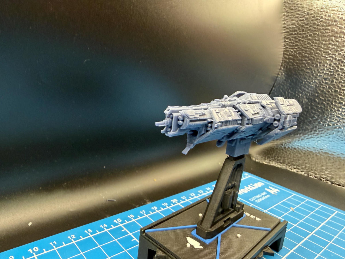 UNSC Able-class Heavy Destroyer Miniature (101mm) for Halo Armada Homebrew