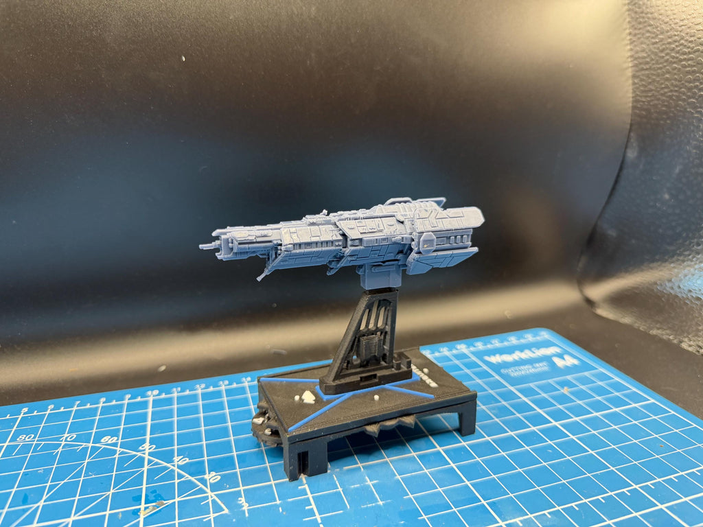 UNSC Able-class Heavy Destroyer Miniature (101mm) for Halo Armada Homebrew