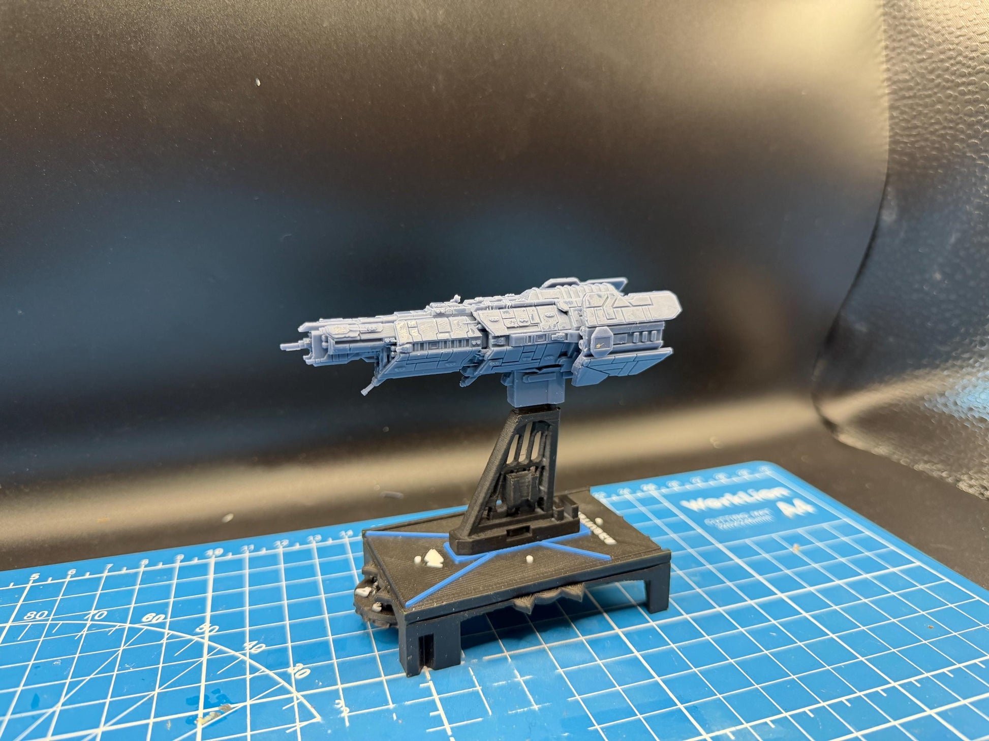 UNSC Able-class Heavy Destroyer Miniature (101mm) for Halo Armada Homebrew