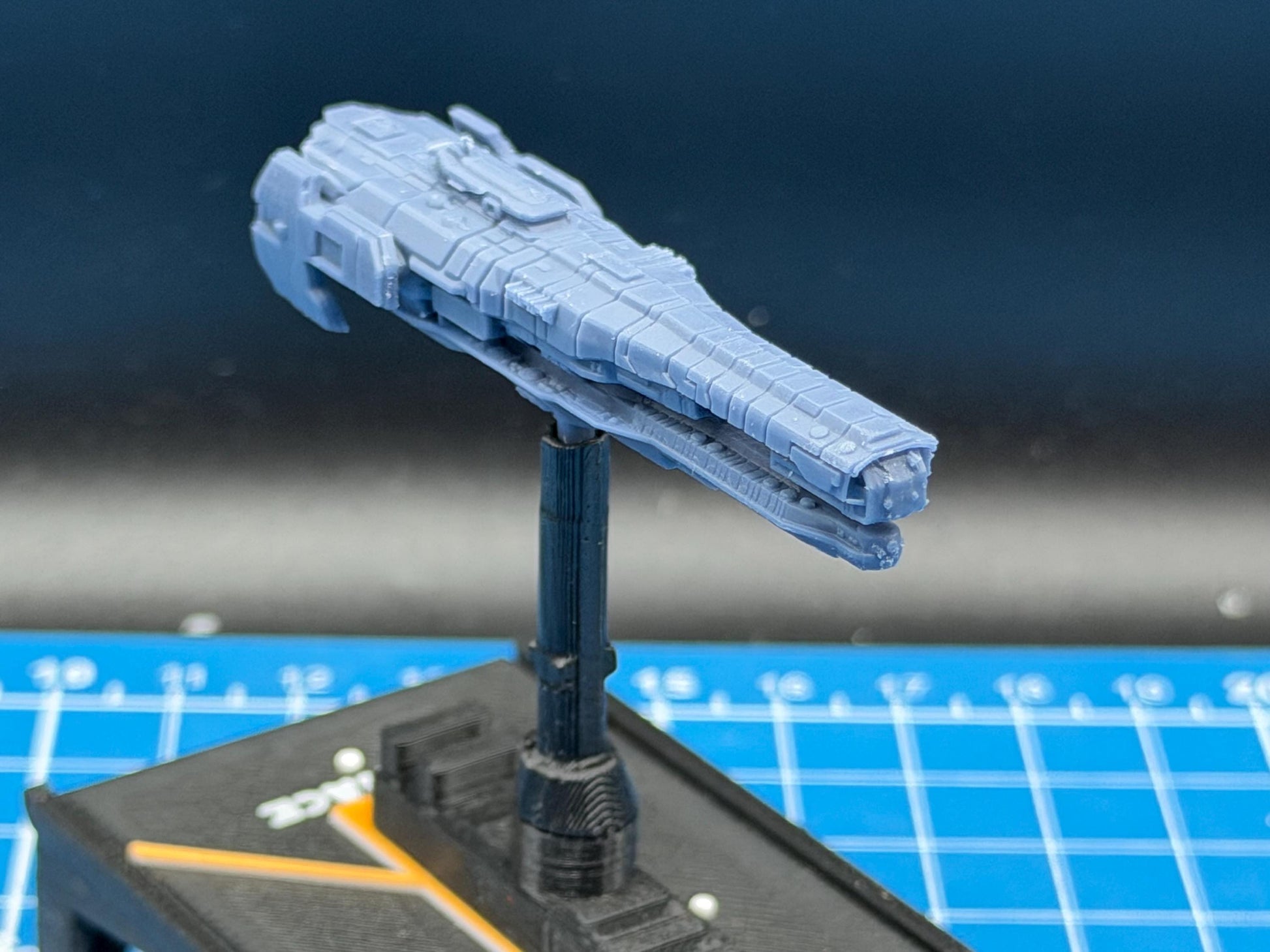 UNSC Strident-Class Heavy Frigate for Halo Armada Nexus scale games 61mm