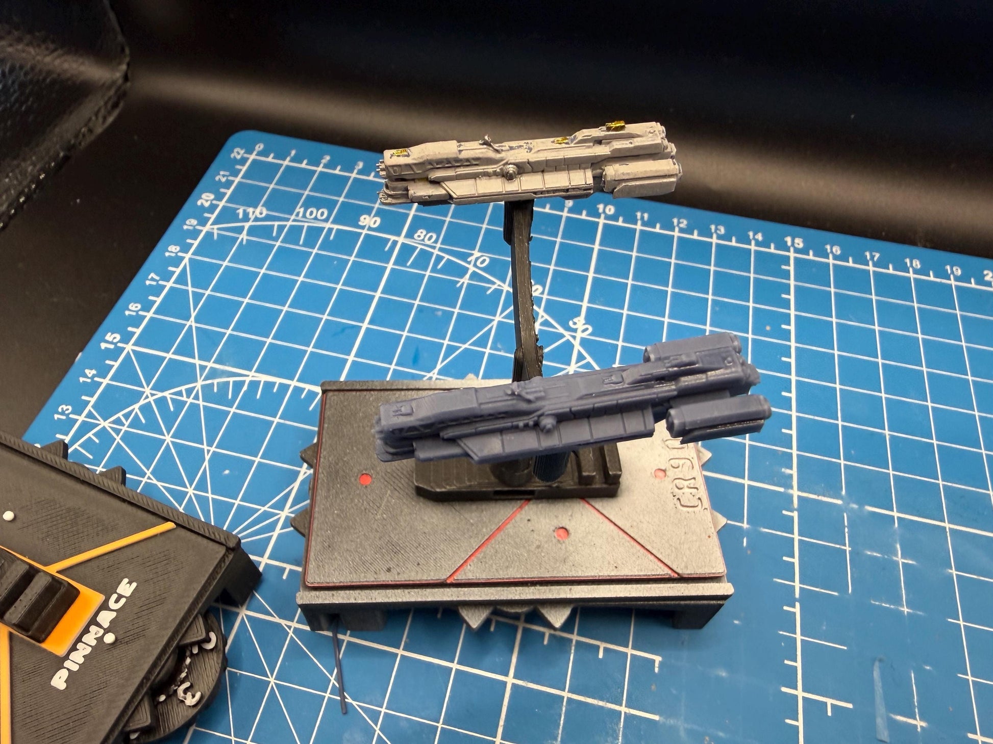 UNSC Scholte class Missile Corvette Miniature (51mm) for Halo Armada Homebrew