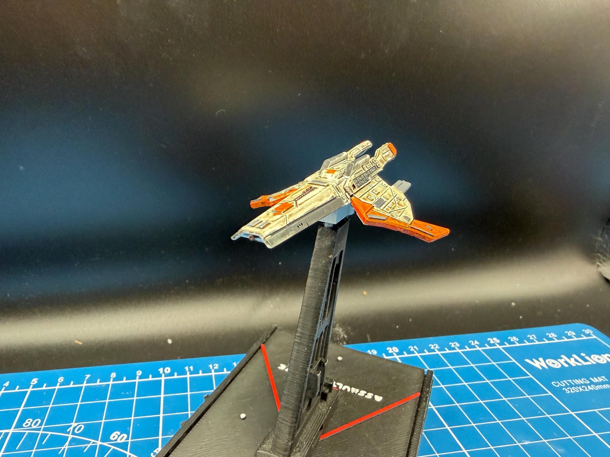 Taurus Hierarchy Cruiser for Star Wars Armada scale games (88mm)