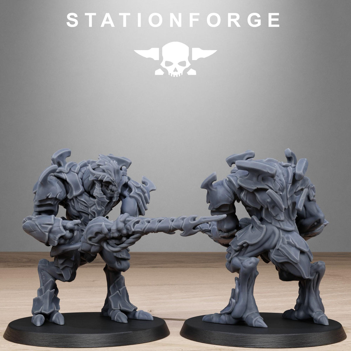 Xenarid Warriors Infantry Squad pack from StationForge 32mm scale (10 Pack)