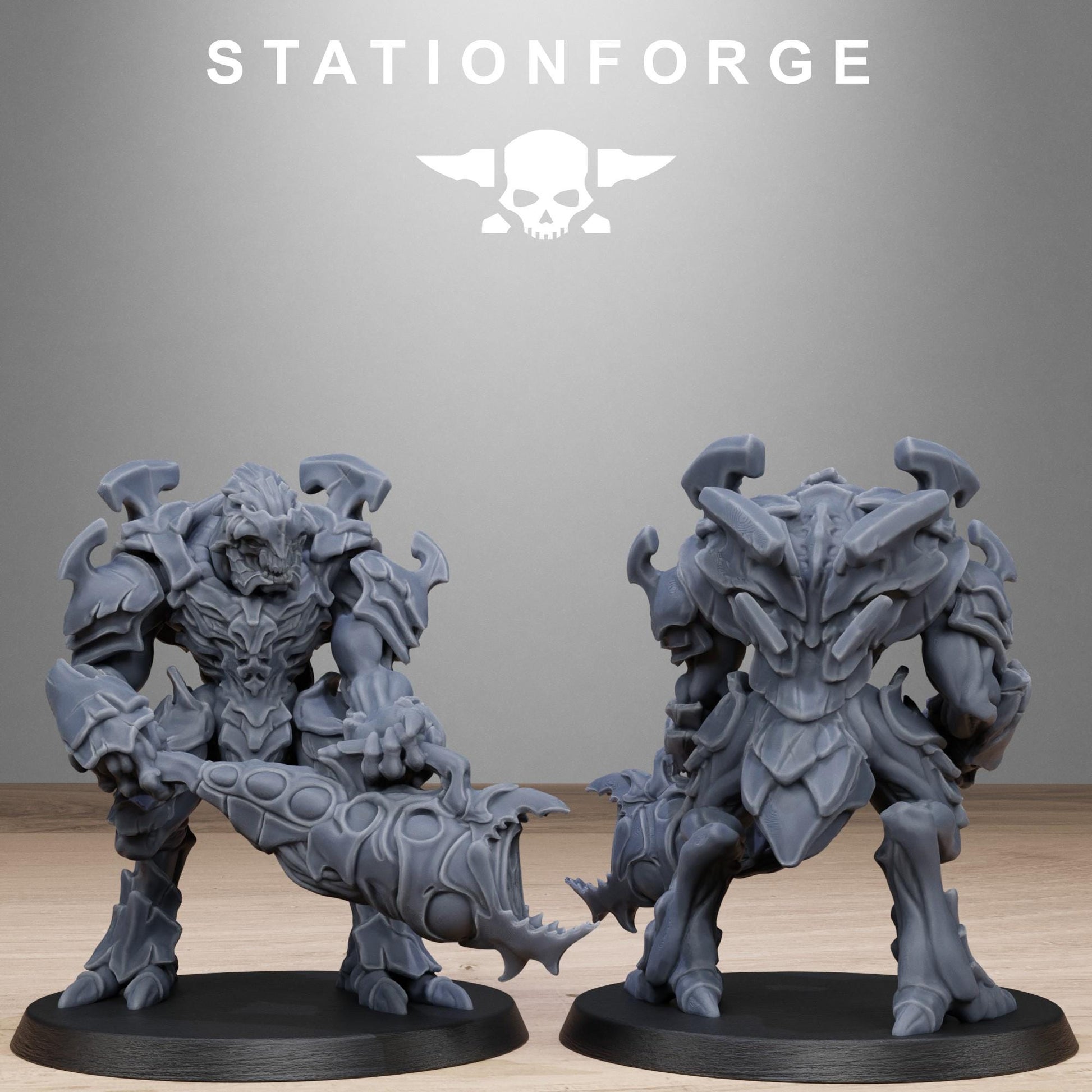 Xenarid Warriors Infantry Squad pack from StationForge 32mm scale (10 Pack)