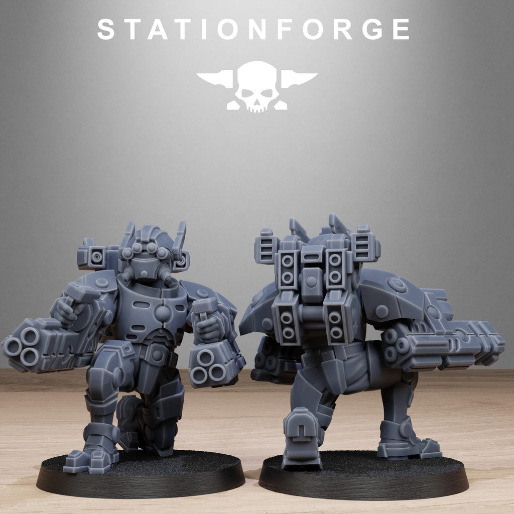 Tarion Heavy Armored Squad pack from StationForge 32mm scale (10 Pack)