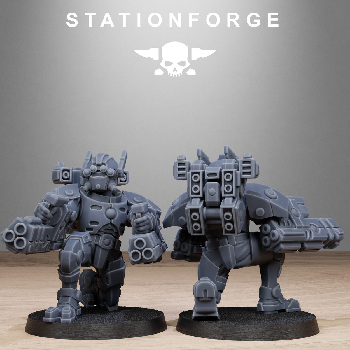 Tarion Heavy Armored Squad pack from StationForge 32mm scale (10 Pack)