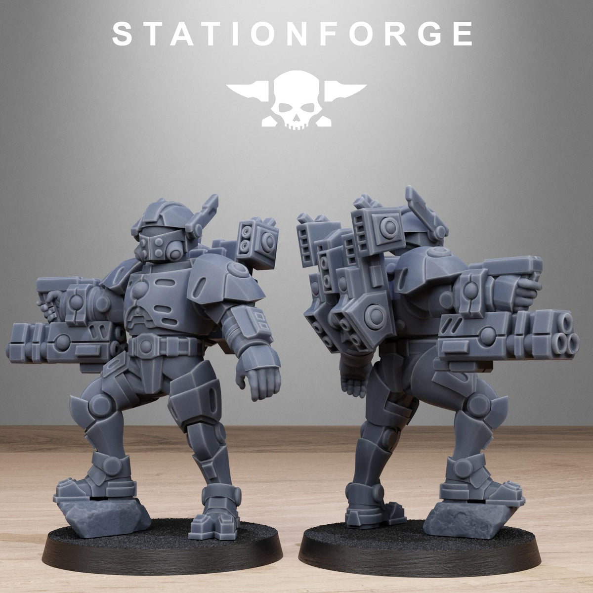 Tarion Heavy Armored Squad pack from StationForge 32mm scale (10 Pack)