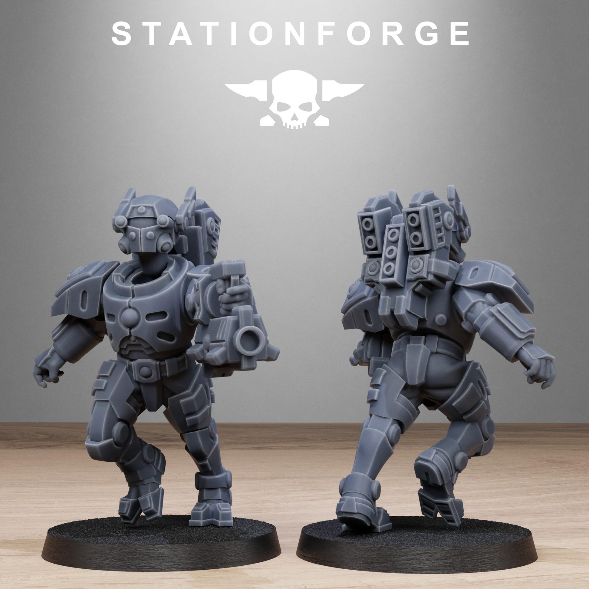 Tarion Heavy Armored Squad pack from StationForge 32mm scale (10 Pack)