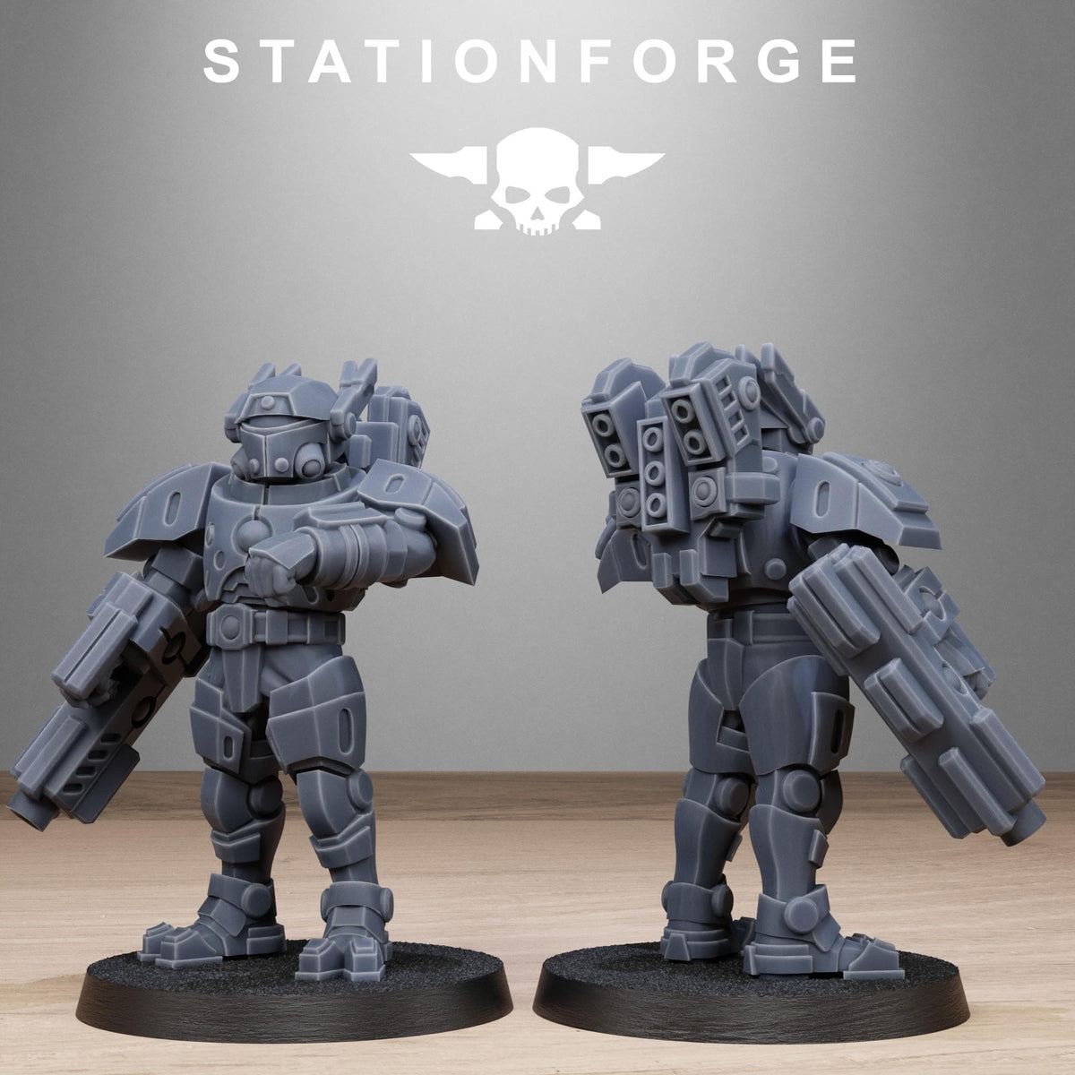 Tarion Heavy Armored Squad pack from StationForge 32mm scale (10 Pack)