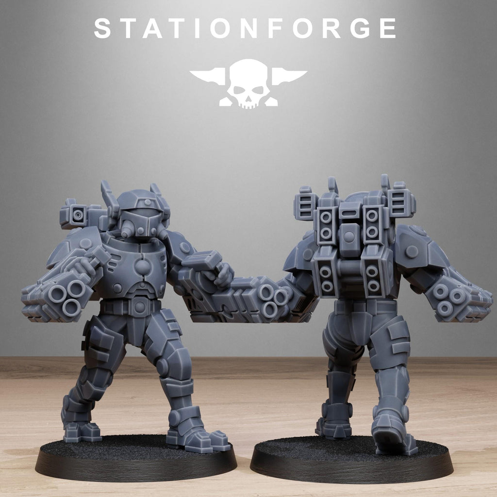 Tarion Heavy Armored Squad pack from StationForge 32mm scale (10 Pack)