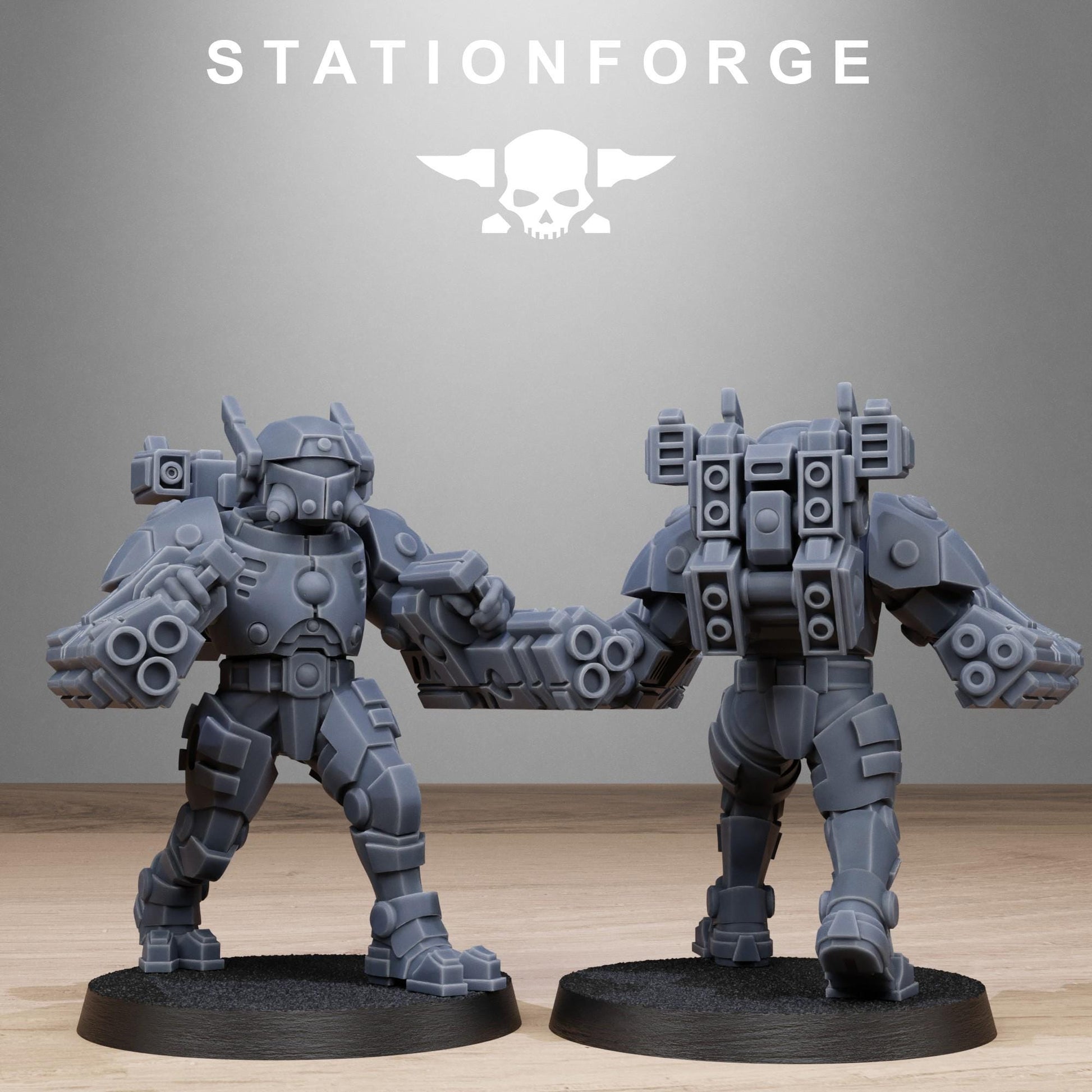 Tarion Heavy Armored Squad pack from StationForge 32mm scale (10 Pack)