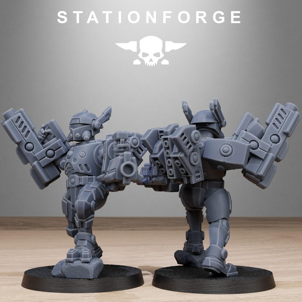 Tarion Heavy Armored Squad pack from StationForge 32mm scale (10 Pack)
