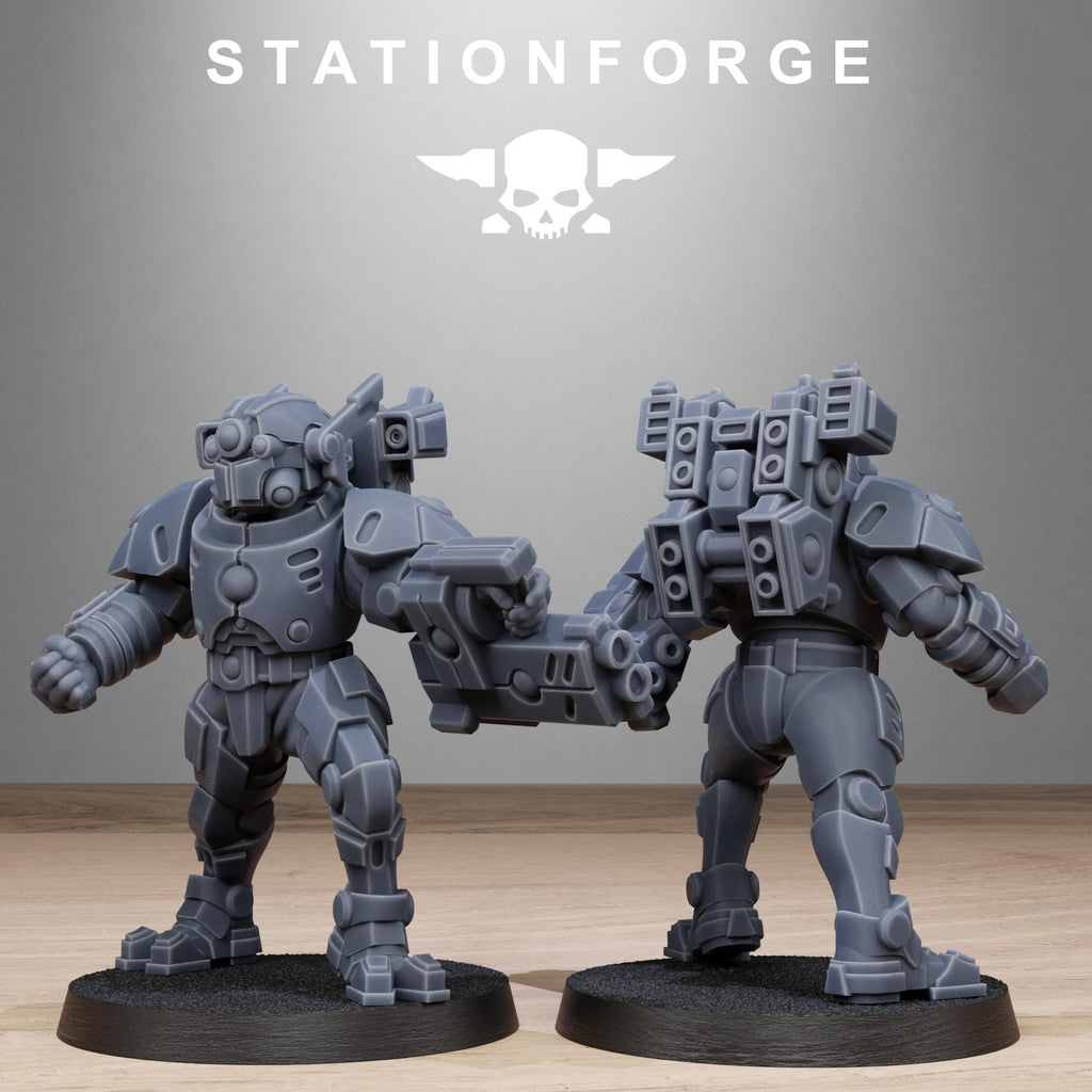 Tarion Heavy Armored Squad pack from StationForge 32mm scale (10 Pack)