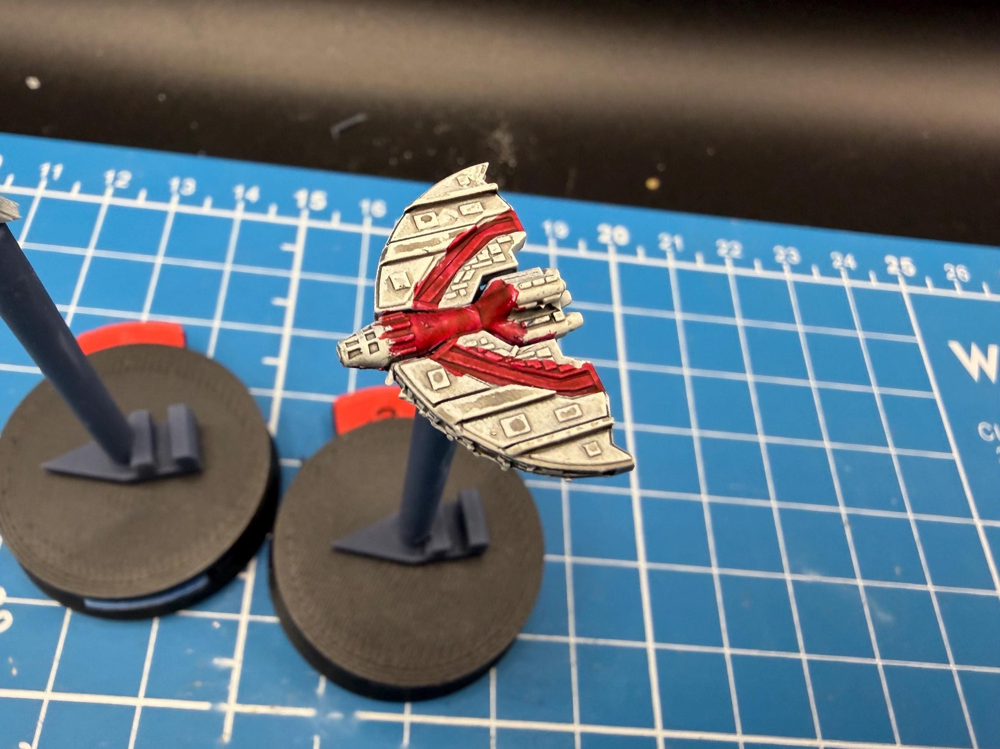 Jedi T6 class shuttle (2 fighters) for Star Wars Armada scale games