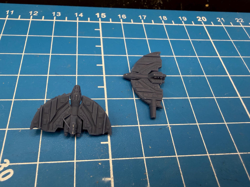 Jedi T6 class shuttle (2 fighters) for Star Wars Armada scale games