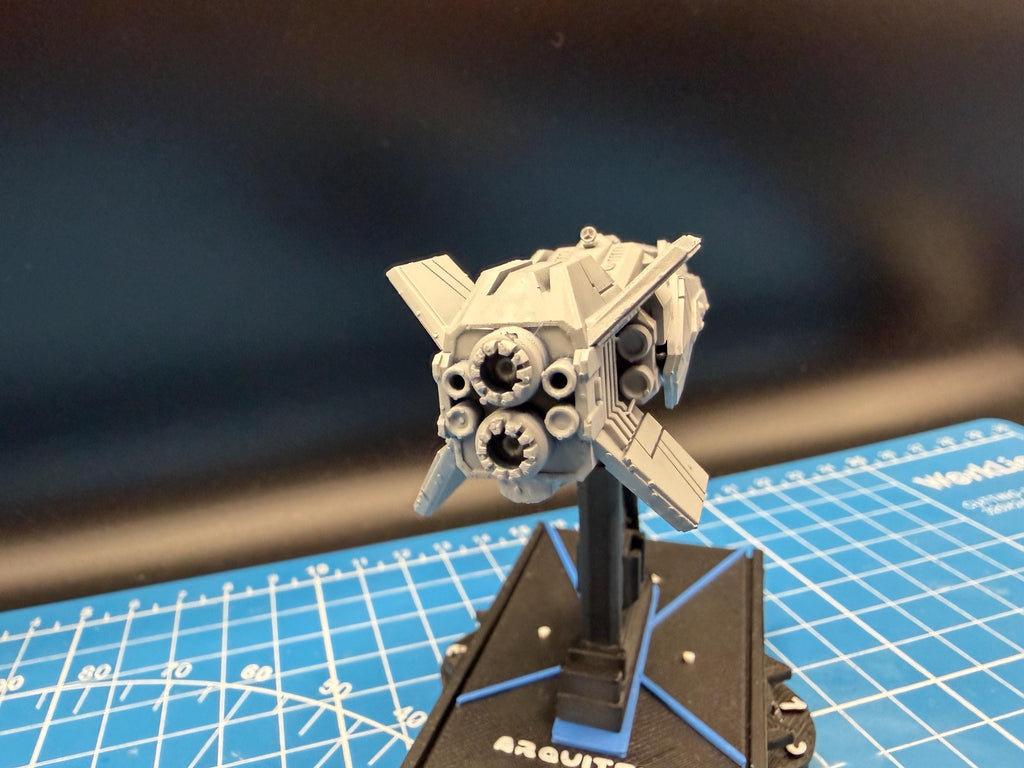 UNSC Guandao-class Strike Destroyer Miniature (101mm) for Halo Armada Homebrew