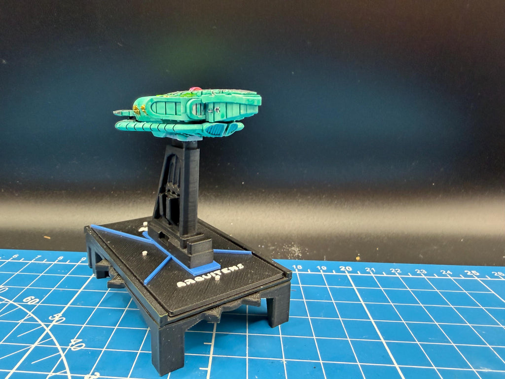 Covenant ADP-class Akton Pattern Escort 1:10000 scale for Halo Armada Homebrew or other miniatures games 70mm