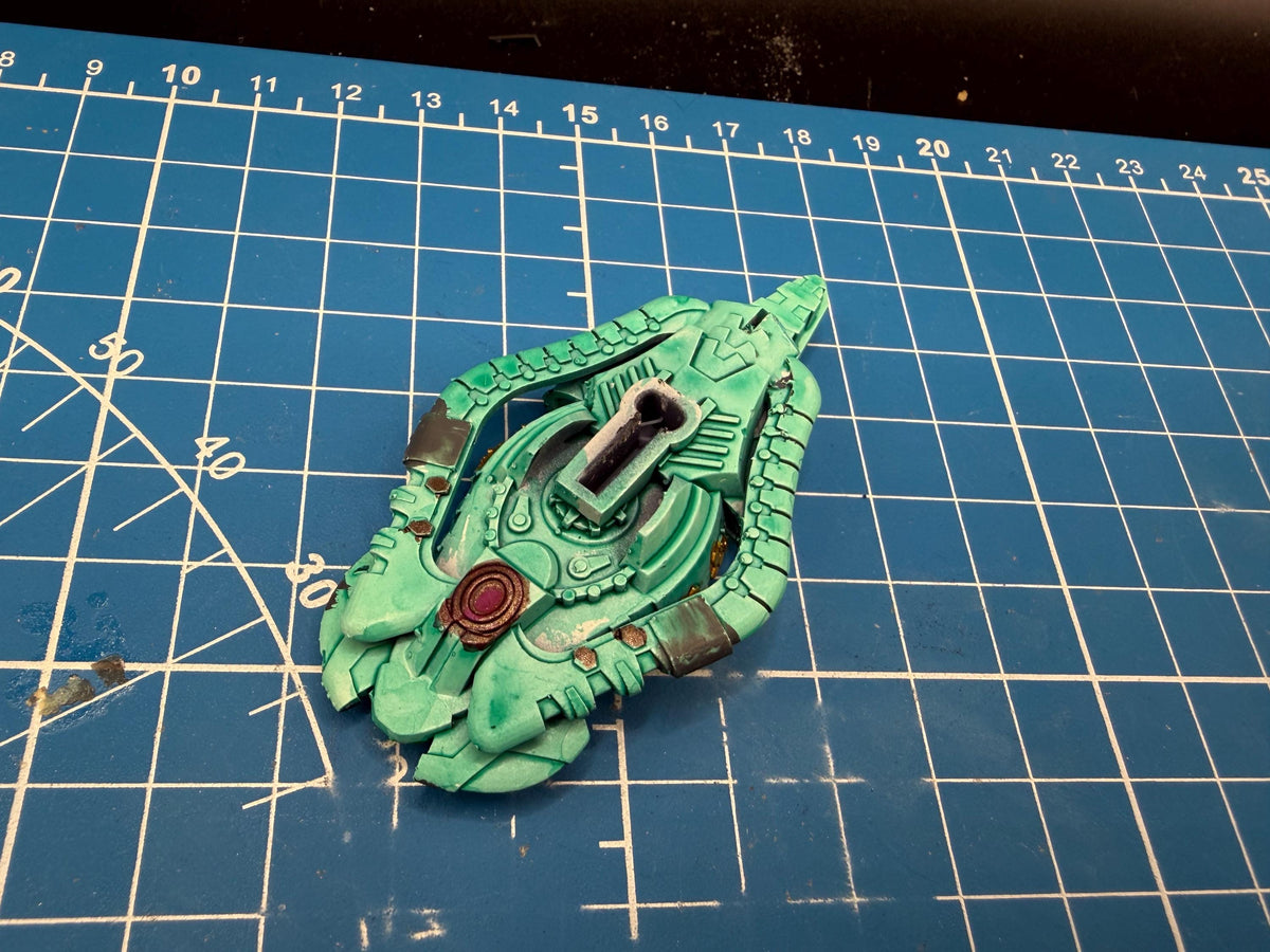 Covenant ADP-class Akton Pattern Escort 1:10000 scale for Halo Armada Homebrew or other miniatures games 70mm