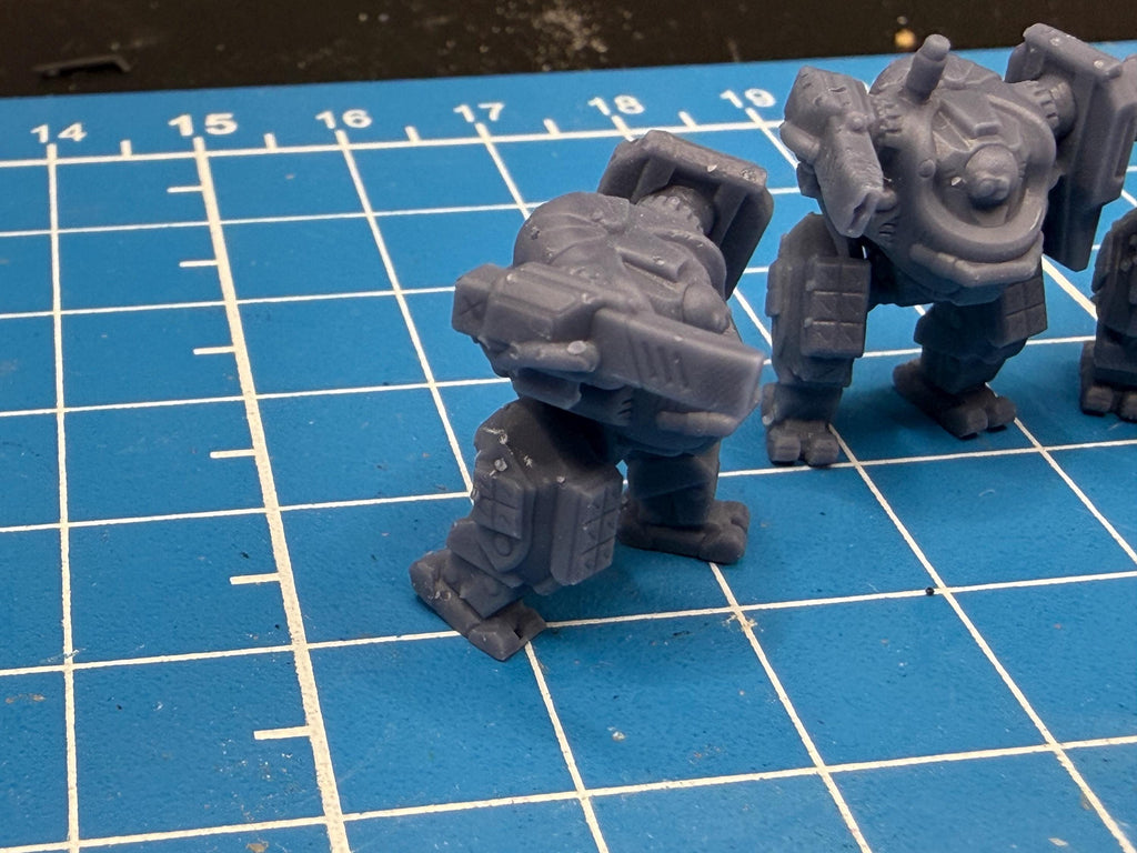 10mm Scale OGRE Hardsuit Platoon (6) for Full Spectrum Dominance, epic scale games