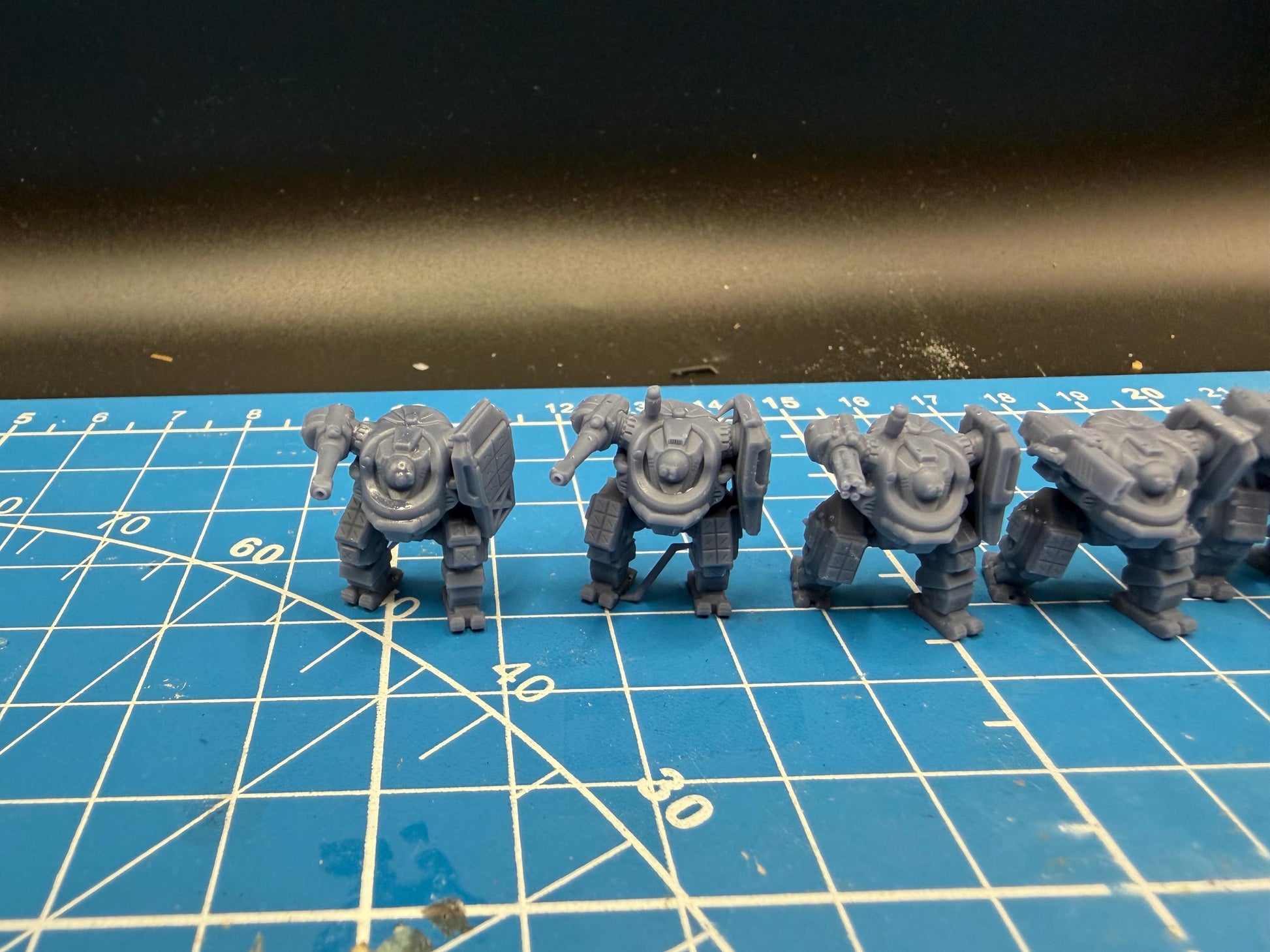 10mm Scale OGRE Hardsuit Platoon (6) for Full Spectrum Dominance, epic scale games