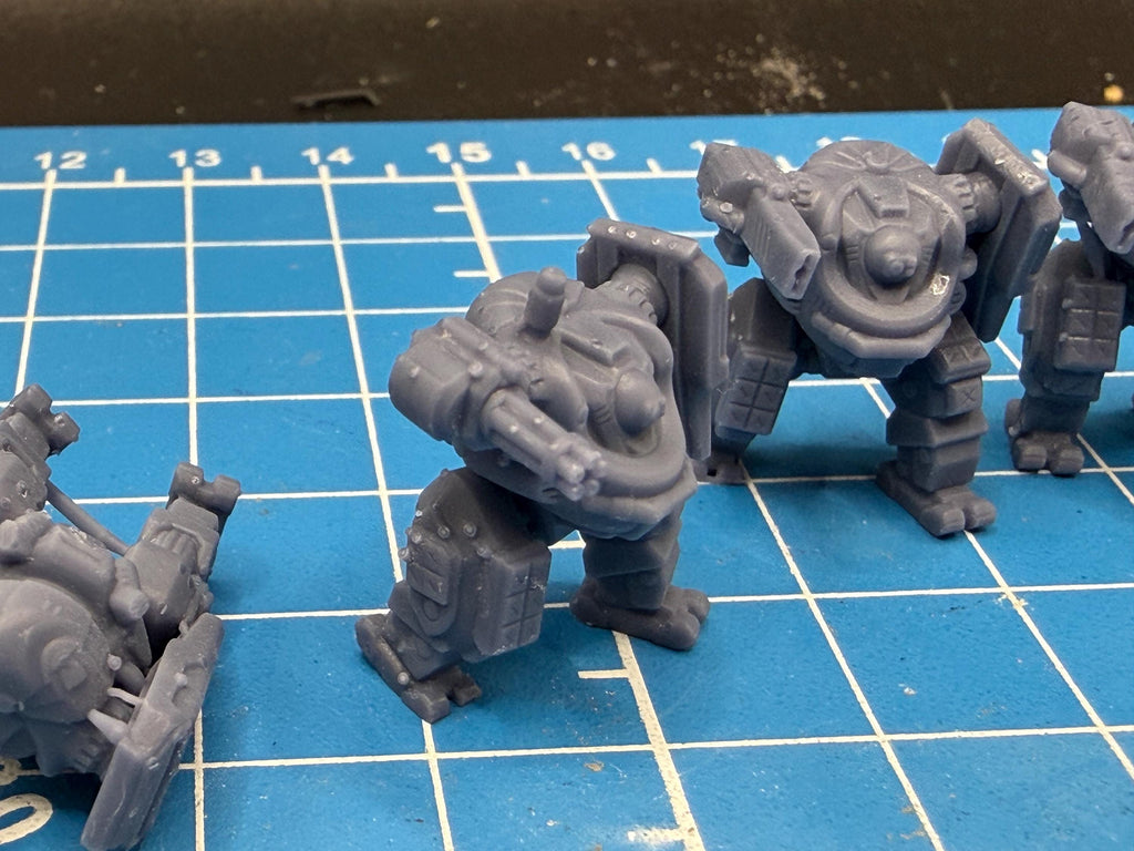 10mm Scale OGRE Hardsuit Platoon (6) for Full Spectrum Dominance, epic scale games